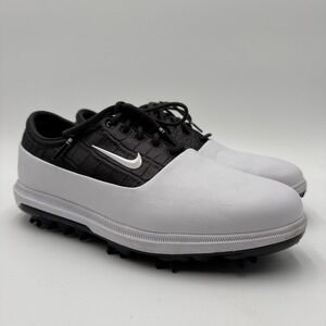 NIKE AIR ZOOM VICTORY TOUR GOLF SHOES MEN'S Size 7 WHITE BLACK CROC AQ1479-104